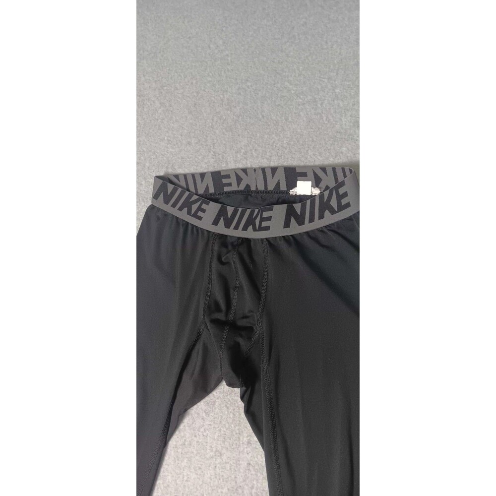 Nike Pro Dri-FIT Men's Compression Leggings Black Training Running Jogging Small - Picture 4 of 10